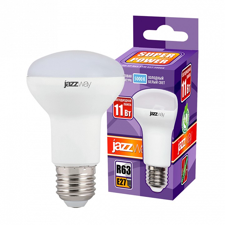 Лампа светодиодная Jazzway  PLED-SP R63 11W E27 5000K