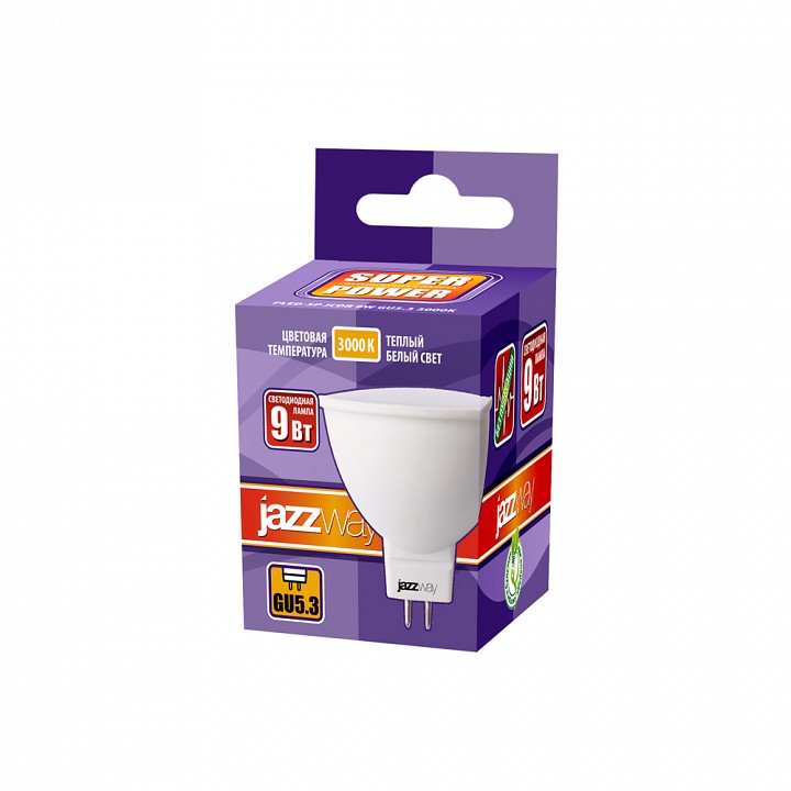 Лампа светодиодная Jazzway  PLED-SP JCDR 9W 3000K