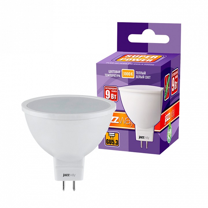 Лампа светодиодная Jazzway  PLED-SP JCDR 9W 3000K