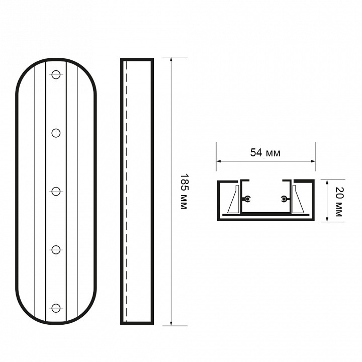 Крепление для трека Jazzway  PTR T2- BL
