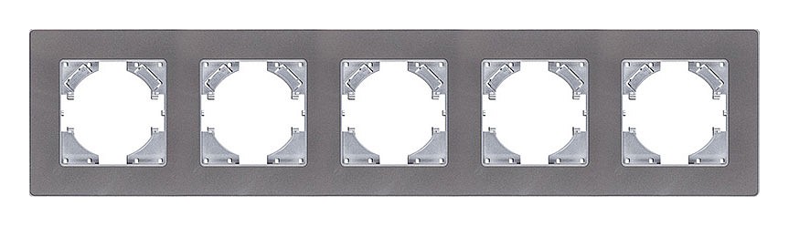 Рамка на 5 постов Kollinger Eleganz Acryl EA5GY