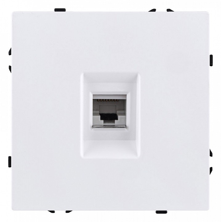 Розетка Ethernet RJ-45 без рамки Kollinger Eclipse EC-017WH