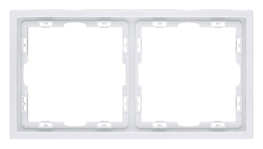 Рамка на 2 поста Kollinger Eclipse EC2WH