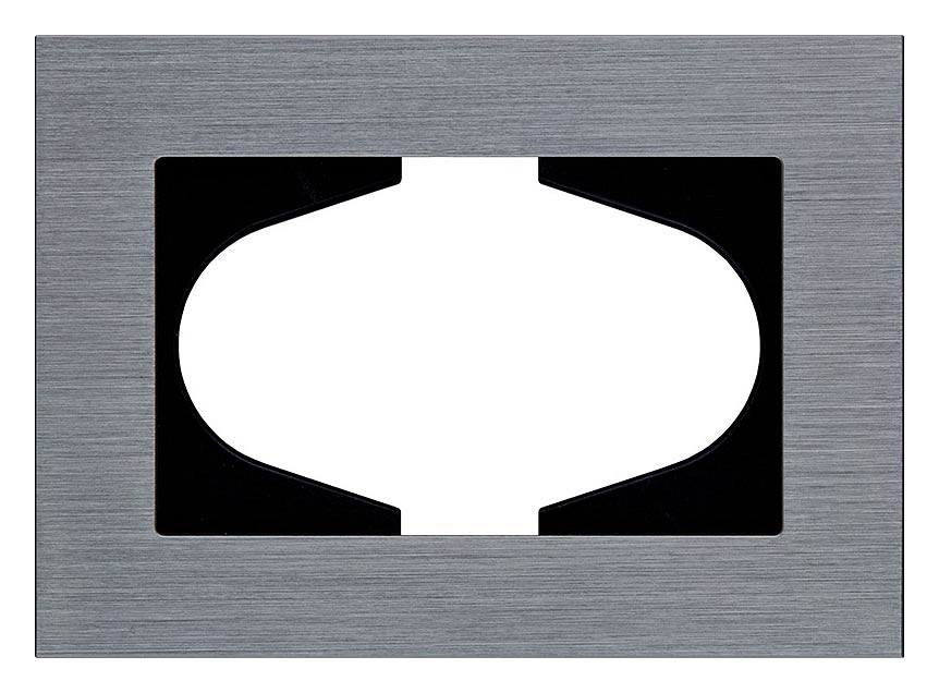 Рамка для двойной розетки Kollinger Reflex AL RA120GY