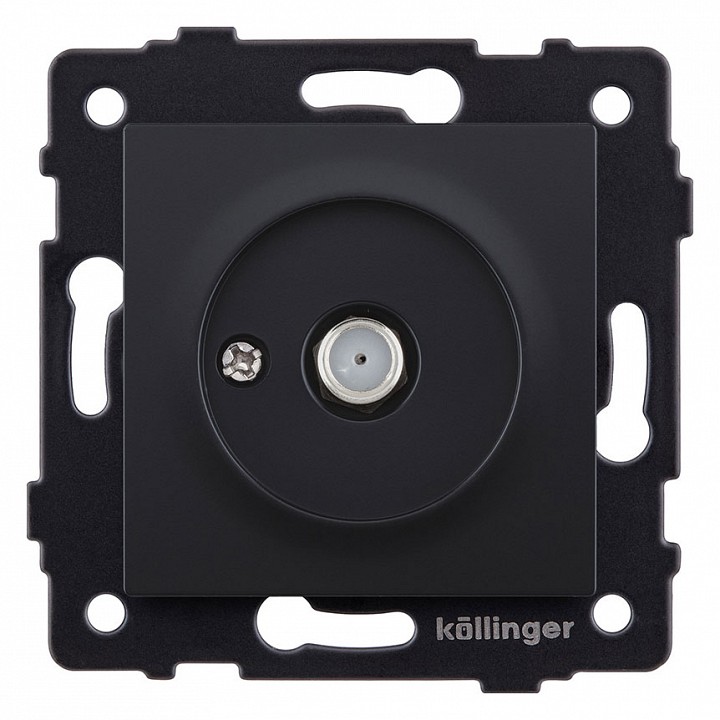 ТВ-розетка и SAT-розетка оконечная без рамки Kollinger  REA-020BM