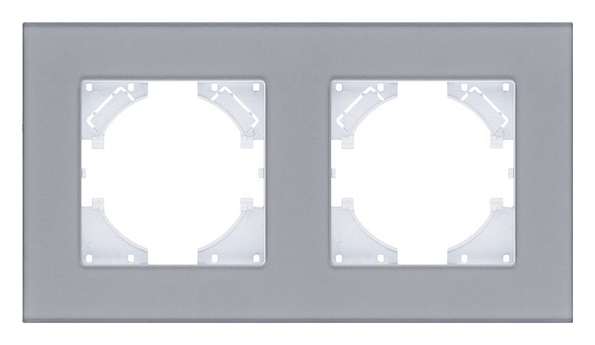 Рамка на 2 поста Kollinger Reflex MG RM2GY