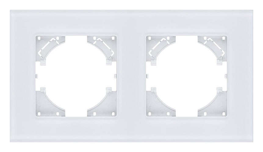 Рамка на 2 поста Kollinger Reflex MG RM2WH