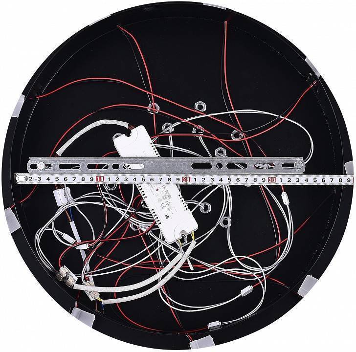 Потолочная люстра Natali Kovaltseva High-Tech Led Lamps HIGH-TECH LED LAMPS 82009 BLACK