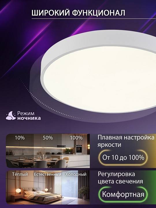 Накладной светильник Natali Kovaltseva  LED LAMPS 81112/5C
