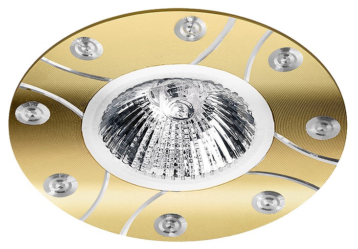 Встраиваемый светильник Luminarte  ALUM04GD-DL50GU5.3