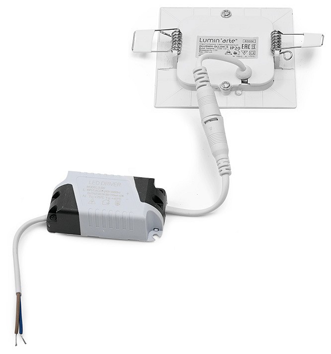 Встраиваемый светильник Luminarte Luminarte DLUSWH-DLL5W-S