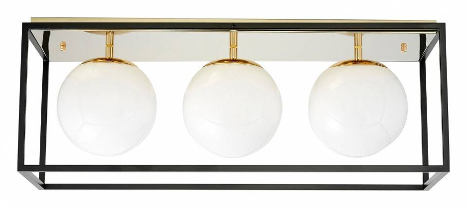 Накладной светильник LUMINA DECO  LDC 8060-3 F.GD+BK