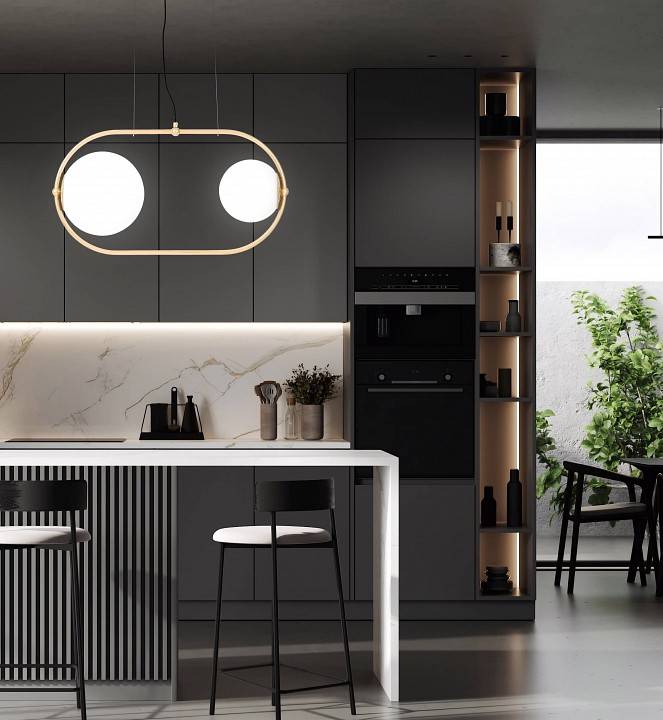 Подвесной светильник Lumina Deco LDP 1210-2 BK