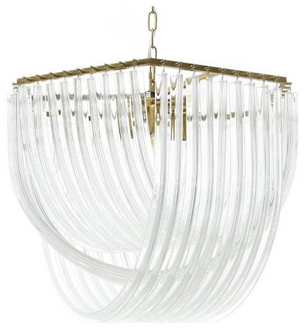 Подвесная люстра Lumina Deco Weddini LDP 6001-600 GD+CL