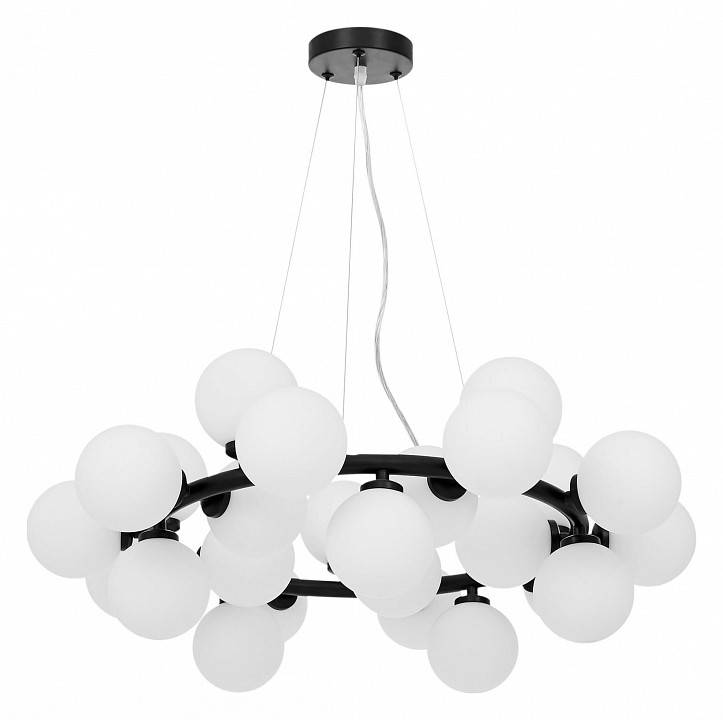 Подвесная люстра LUMINA DECO Marsiada LDP 6033-25 BK