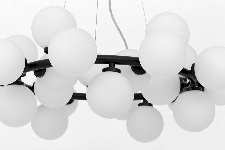 Подвесная люстра LUMINA DECO Marsiada LDP 6033-25 BK
