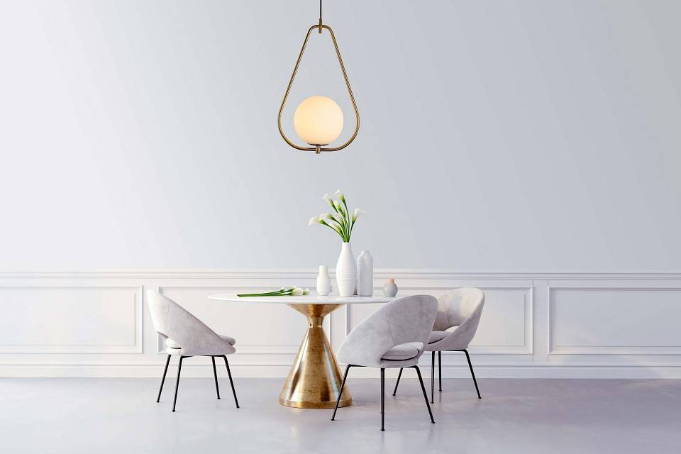 Подвесной светильник LUMINA DECO Panari LDP 6832-200 WT+MD