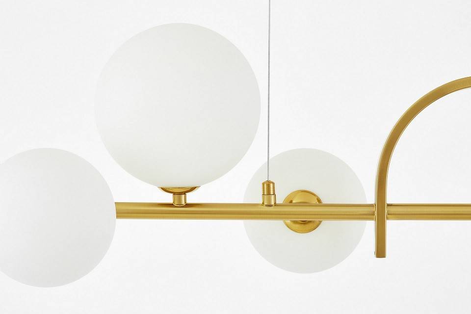 Светильник на штанге Lumina Deco Amadeo LDP 7036-7 MD+WT