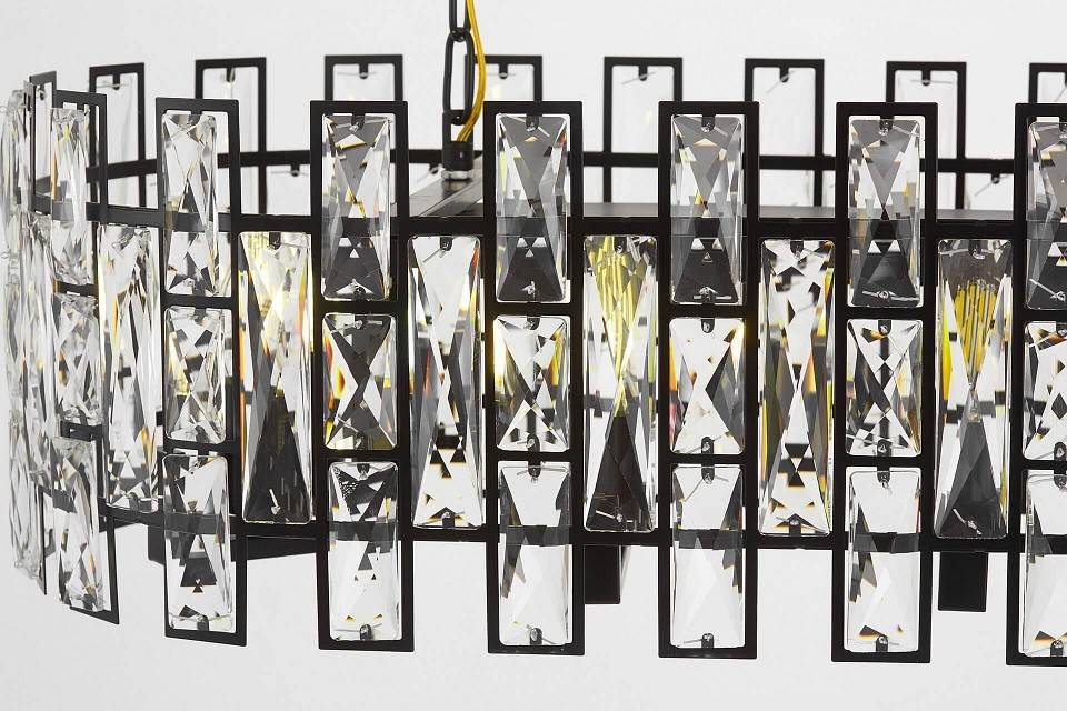 Подвесной светильник LUMINA DECO Florina LDP 7041-700-PR BK