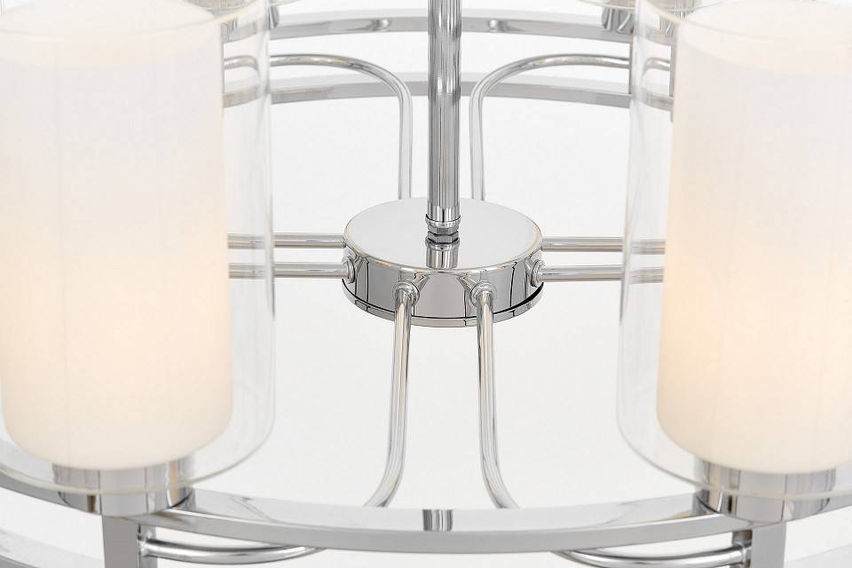 Подвесная люстра LUMINA DECO Marietta LDP 8025-8 CHR+WT