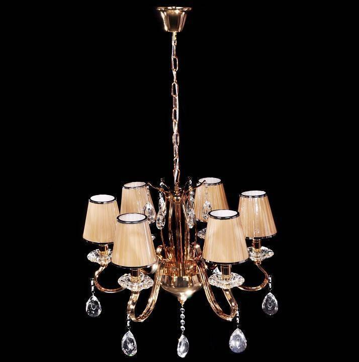 Подвесная люстра Lumina Deco Finezzia LDP 9267-6 GD