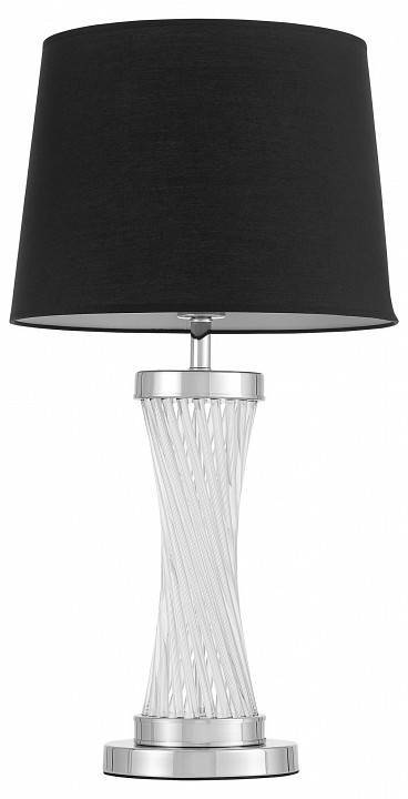 Настольная лампа Lumina Deco Villanova LDT 302 CHR+BK