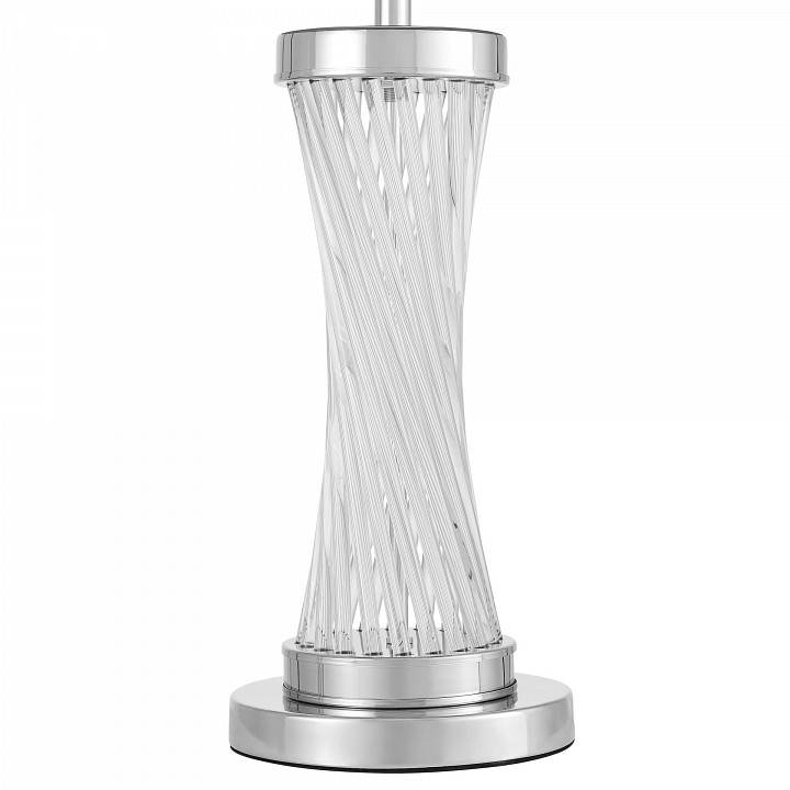 Настольная лампа Lumina Deco Villanova LDT 302 CHR+BK