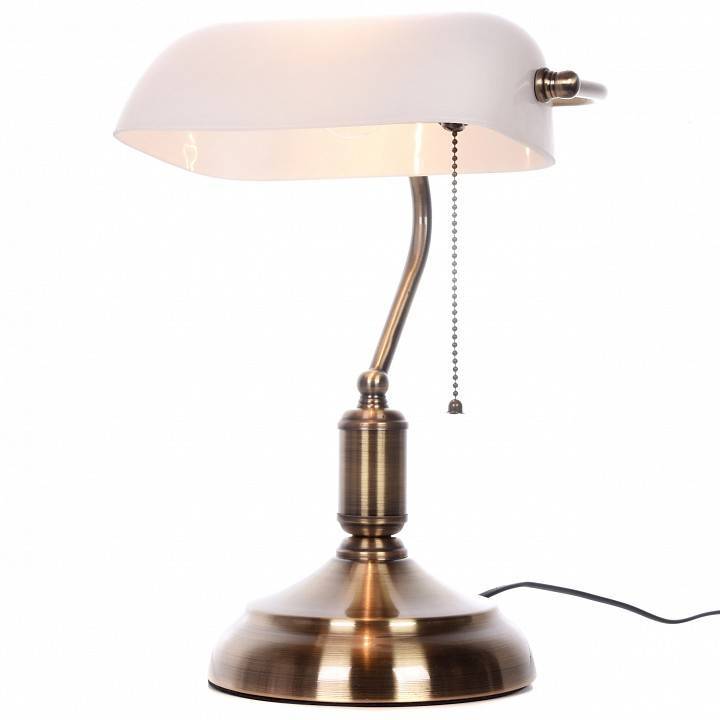 Настольная лампа LUMINA DECO Banker LDT 305 WT