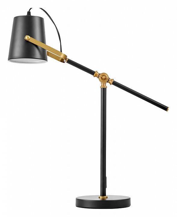 Настольная лампа офисная LUMINA DECO FELA LDT 7733-1 BK+MD