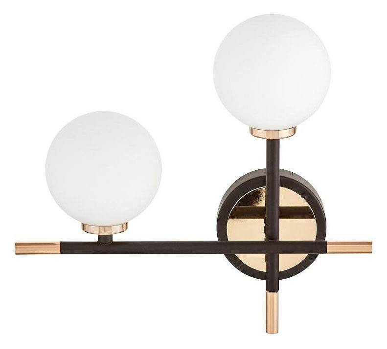 Бра Lumina Deco Marsiada LDW 6033N-2 BK+GD