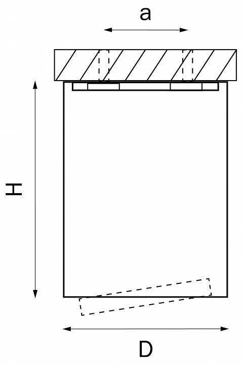 Накладной светильник Lightstar Binoco 52007