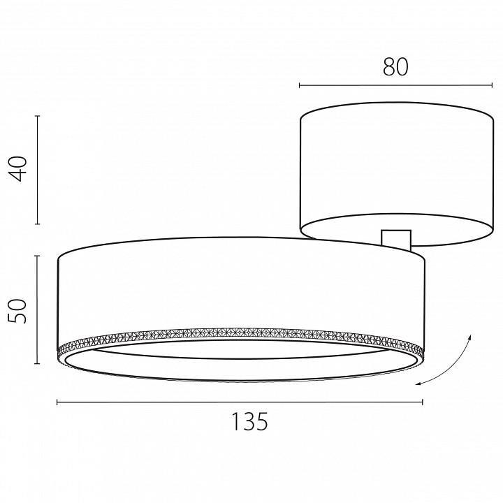 Спот Lightstar Alta Pro A5747SO