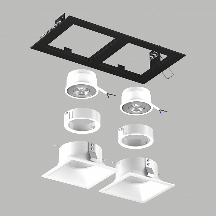 Встраиваемый светильник Lightstar Domino D5270606WMOD