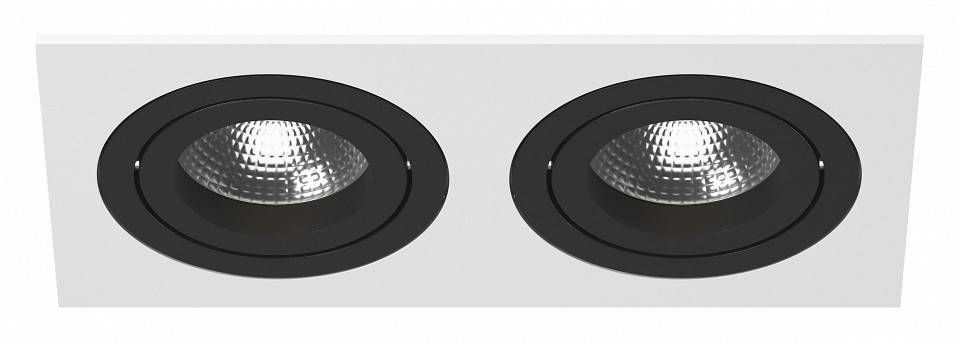 Встраиваемый светильник Lightstar Intero 16 double quadro i5260707