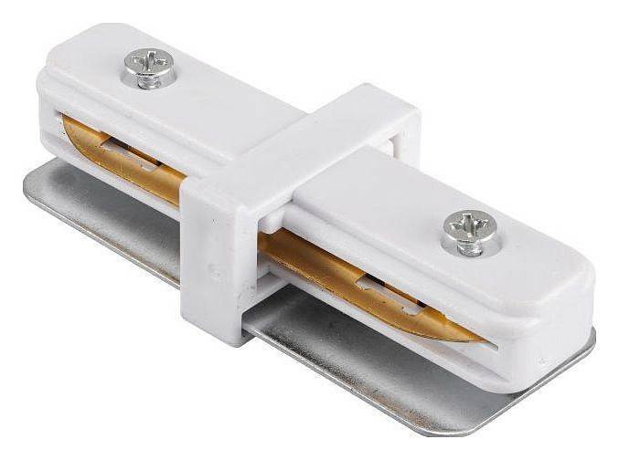 Соединитель линейный для треков Lucia Tucci Concone белый LTP-CN001I-W