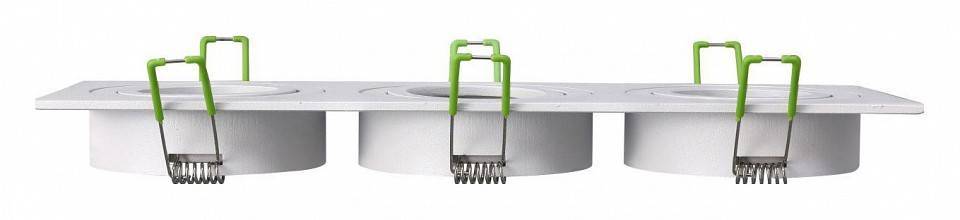 Встраиваемый светильник Lucia Tucci Rossari LTP-D012Q-03GU10-W 3xGU10 белый LTP-D012Q-03GU10-W