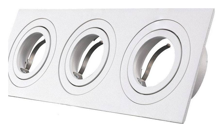 Встраиваемый светильник Lucia Tucci Rossari LTP-D012Q-03GU10-W 3xGU10 белый LTP-D012Q-03GU10-W