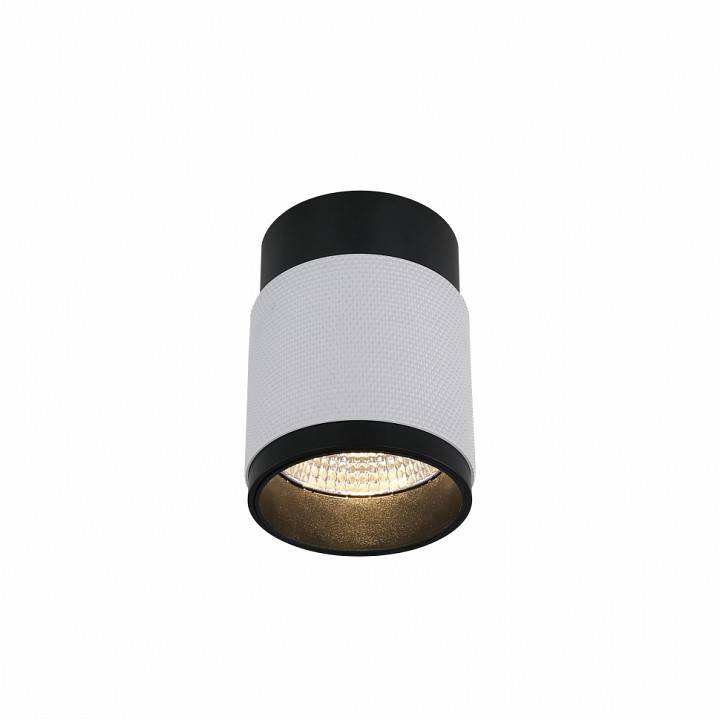 Накладной светильник iLedex Delta 1955-10W-3000K-36 BK+WH