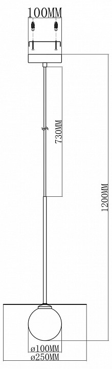 Подвесной светильник Moderli Scrumbel V11570-1P