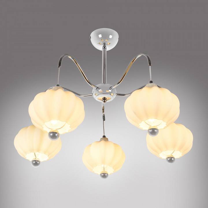 Люстра на штанге MyFar Katrin 5 ламп MR1811-5C