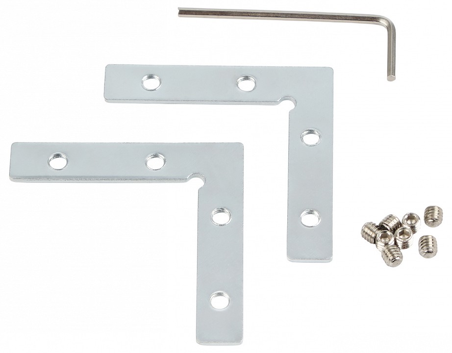 Соединитель угловой внутренний для треков накладных MyFar  MT0100-CC