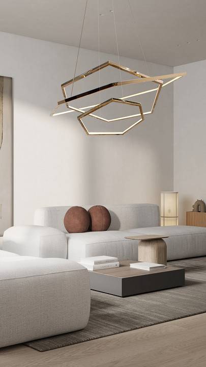 Подвесной светильник Milosh Tendence 873 0873CL-36PG