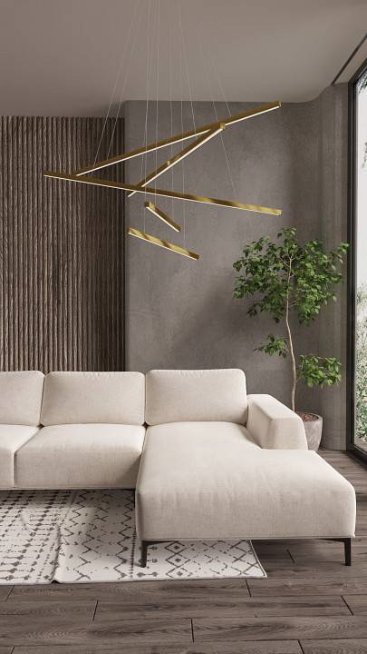 Подвесная люстра Milosh Tendence 916 5 ламп 0916CL-5AB