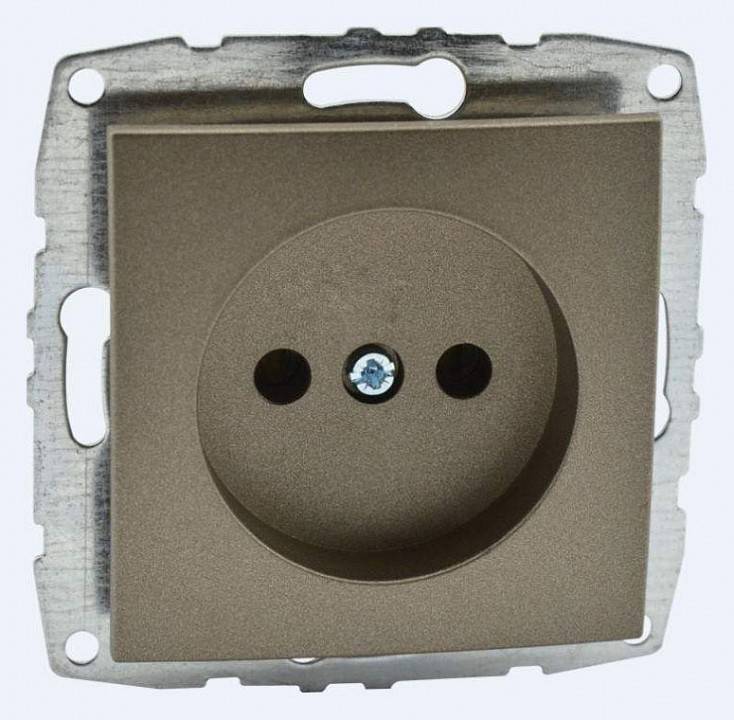 Розетка без заземления, без рамки Mono Electric Despina / Larissa 500-002322-116