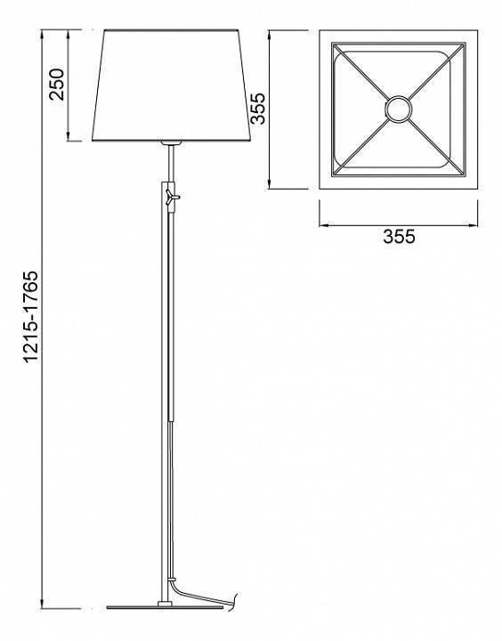 Торшер Mantra Habana 5311+5315