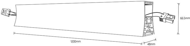 Модульный светильник Mantra Hanok 7548