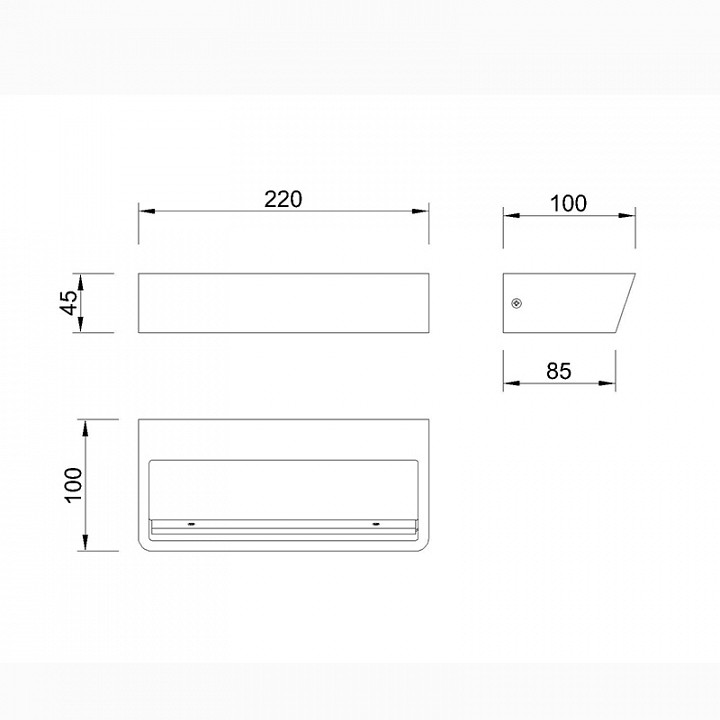 Накладной светильник Mantra Altea 8093