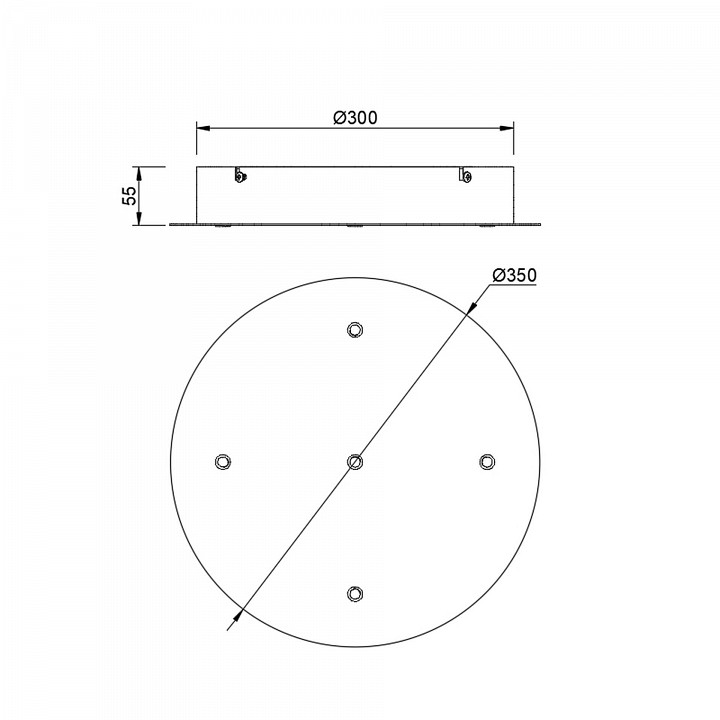 Основание Mantra Modular Light Florones 9363
