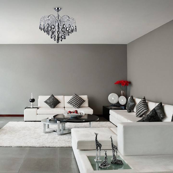 Люстра на штанге De City Бриз 40 6 ламп 111014806