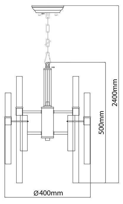 Подвесная люстра MW-Light Альгеро 3 3 лампы 285010703